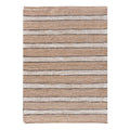 Area Rug, Bedroom Rug, Living Room Rug, Living Area Rug, Indian Rug, Office Carpet, Office Rug, Shop Rug Online, Hemp, Leather, Polyester, Natural, Brown, Pitloom, Flat Weave, Stripe