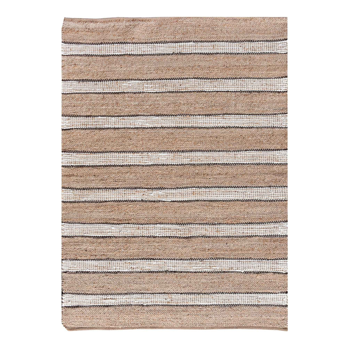 VINIUS RUG -  HEMP/ LEATHER/ POLYESTER