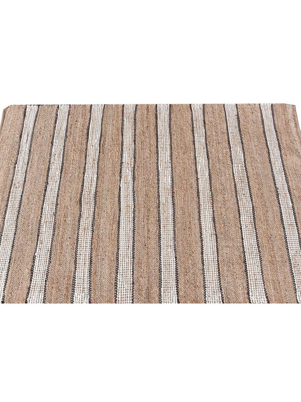VINIUS RUG -  HEMP/ LEATHER/ POLYESTER