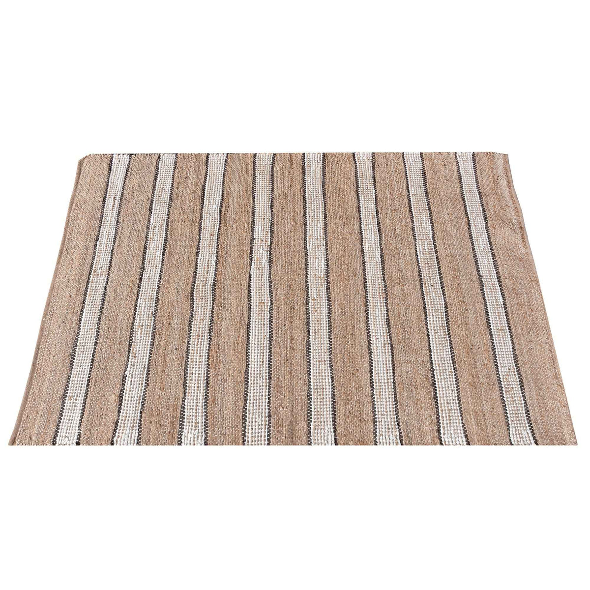 VINIUS RUG -  HEMP/ LEATHER/ POLYESTER
