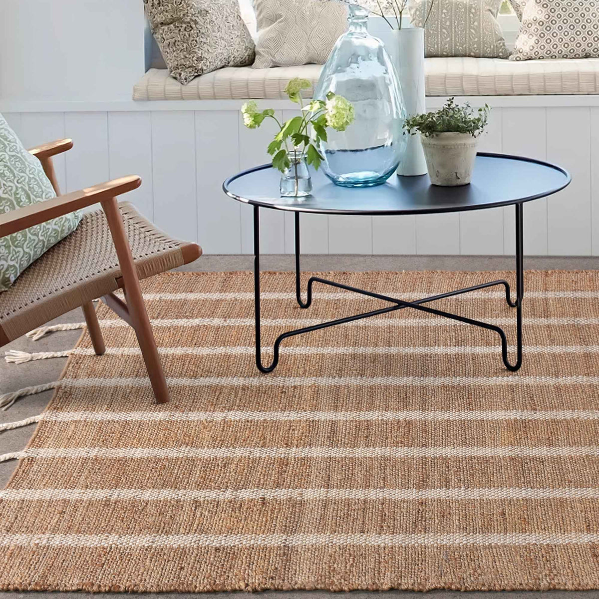 VLTAVA RUG - JUTE/ WOOL