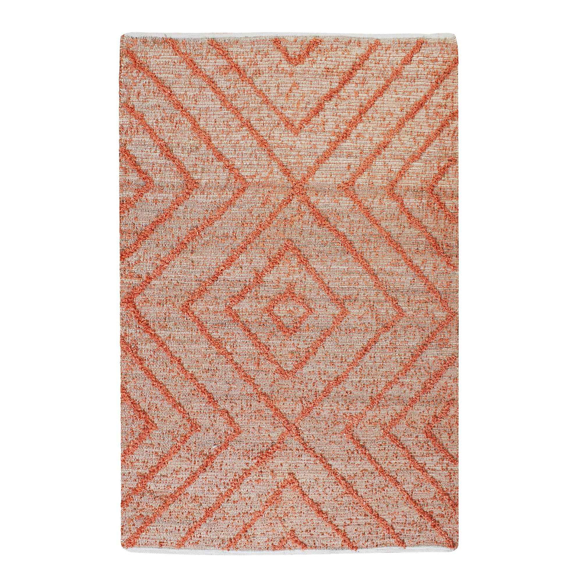 Monolith & Heart Worgan Hand-Woven Hemp & Recycled PET Rug, Multiple Colours