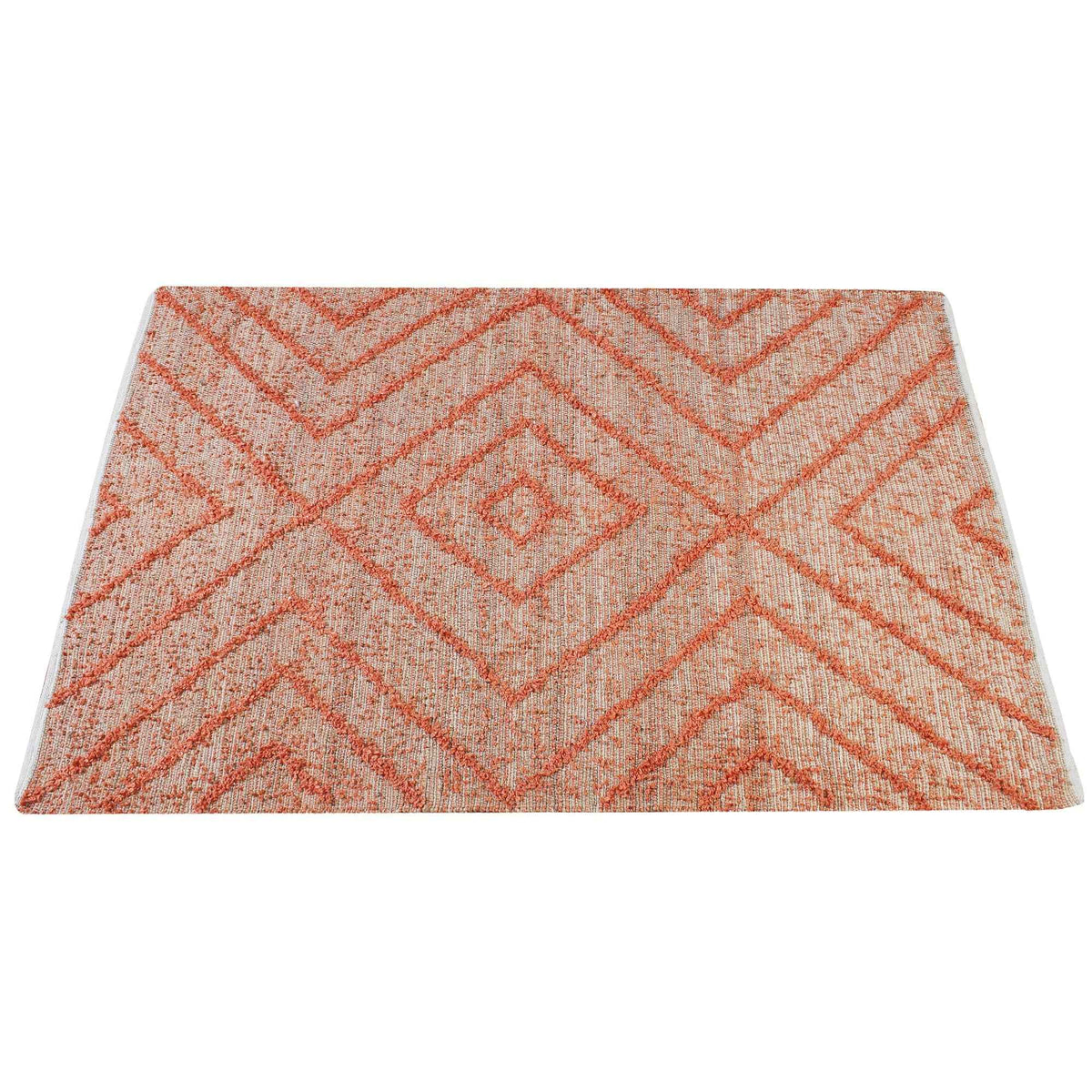 Monolith & Heart Worgan Hand-Woven Hemp & Recycled PET Rug, Multiple Colours