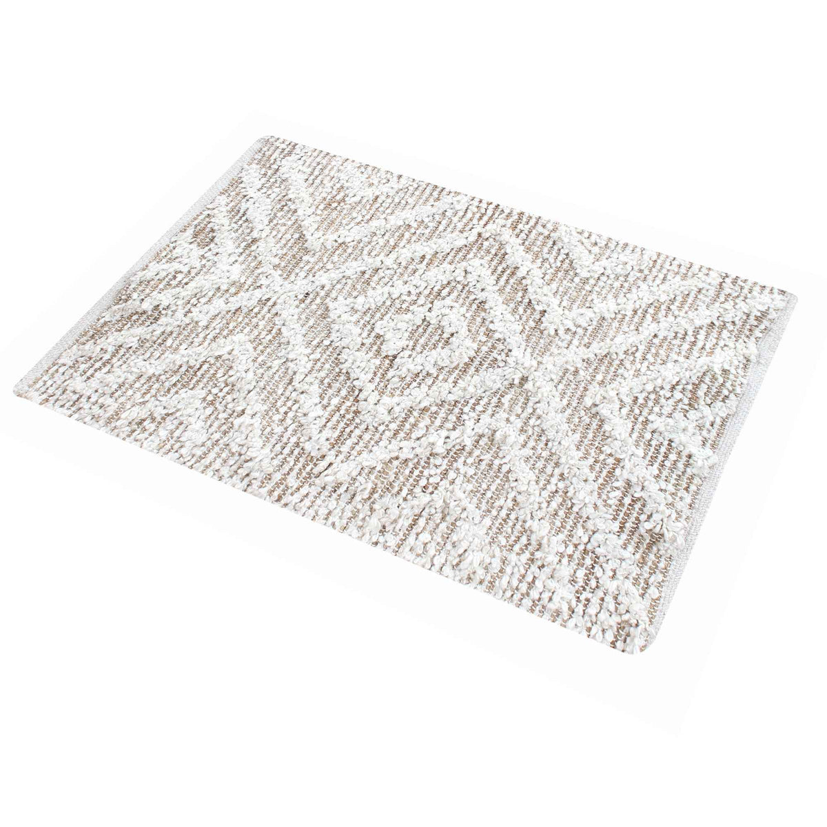 Monolith & Heart Worgan Hand-Woven Hemp & Recycled PET Rug, Multiple Colours