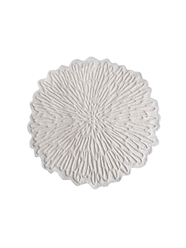 ASKART RUG - IVORY - HAND TUFTED - WOOL
