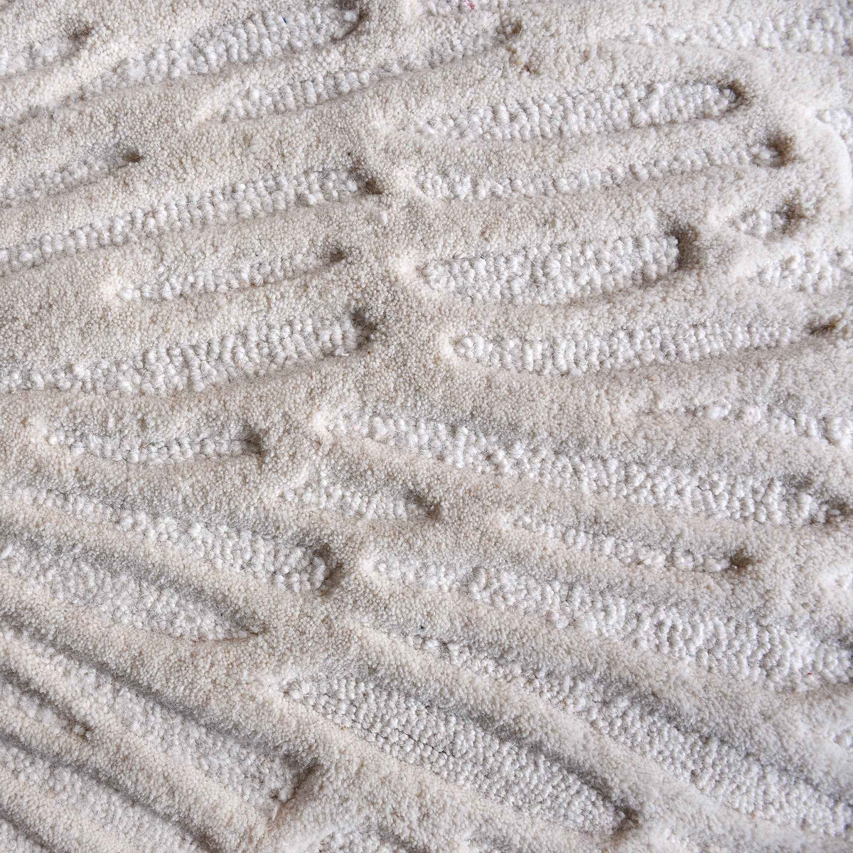 Monolith & Heart Askart Hand-Tufted Wool Rug, Ivory