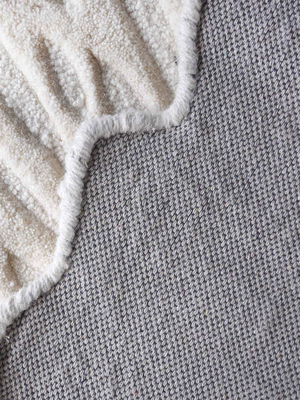 ASKART RUG - IVORY - HAND TUFTED - WOOL