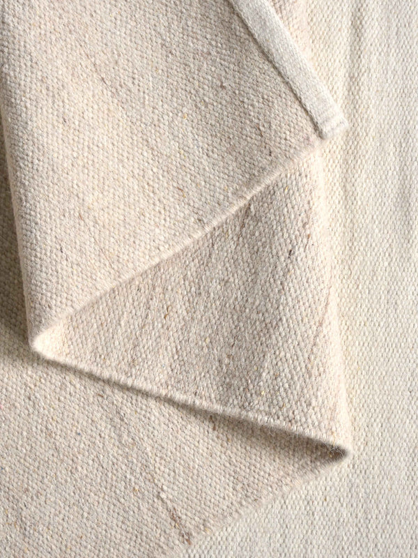 BAOULE RUG - IVORY - HAND WOVEN - WOOL