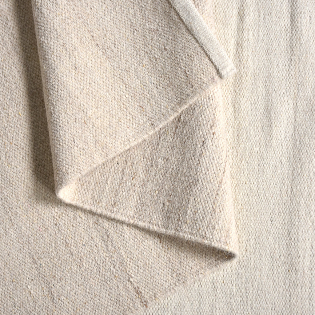 BAOULE RUG - IVORY - HAND WOVEN - WOOL