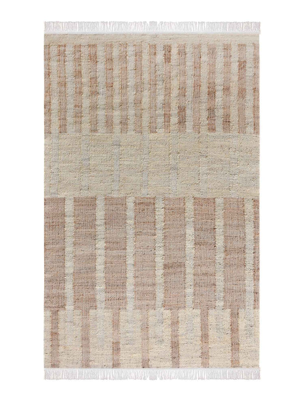 BELCONNEN RUG - NATURAL/ IVORY - JUTE