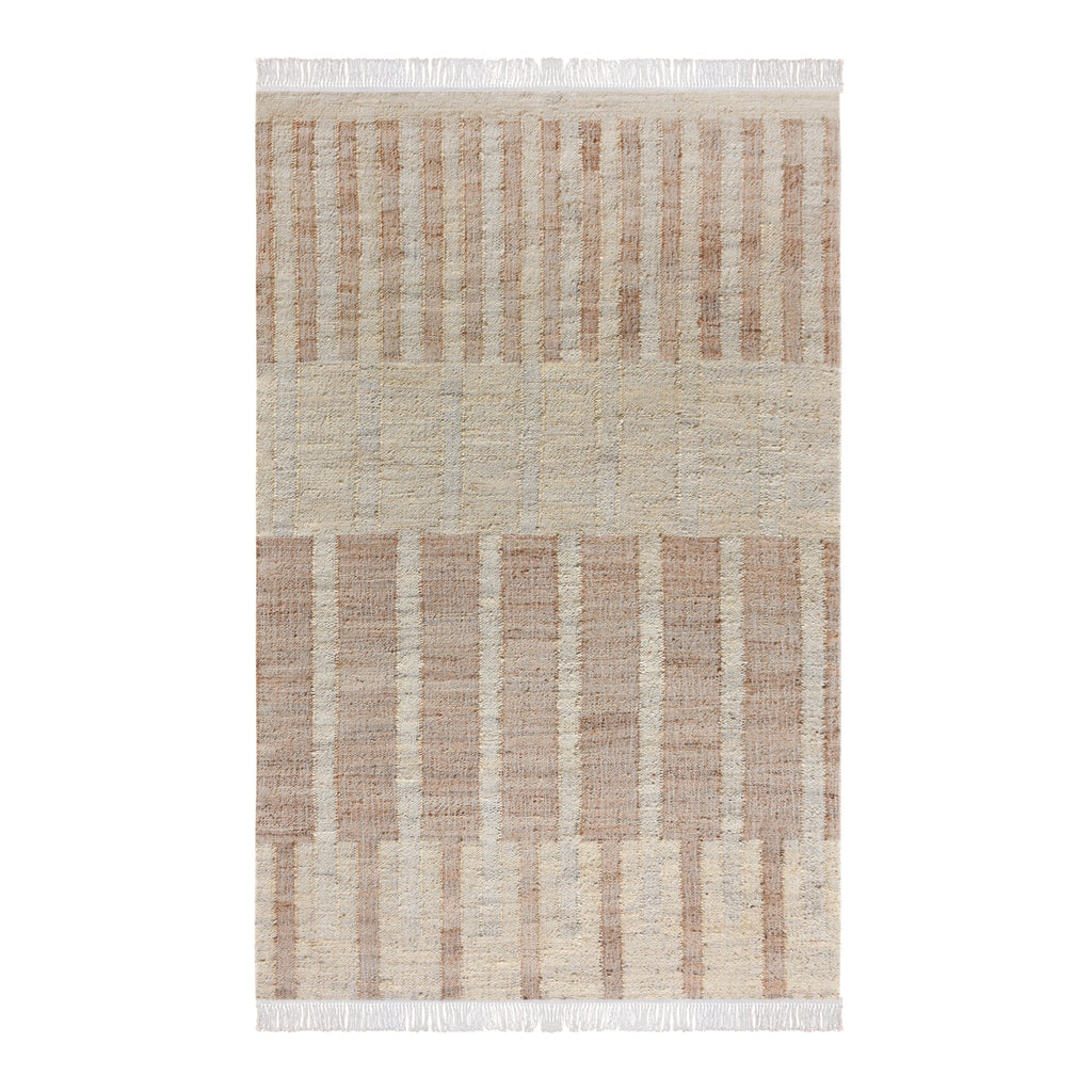 BELCONNEN RUG - NATURAL/ IVORY - JUTE