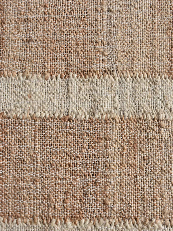 BELCONNEN RUG - NATURAL/ IVORY - JUTE