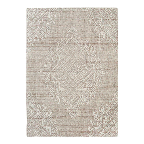 Area Rug, Bedroom Rug, Living Room Rug, Living Area Rug, Indian Rug, Office Carpet, Office Rug, Shop Rug Online, Wool, Beige, Natural White, Hand woven, All Loop, Floral