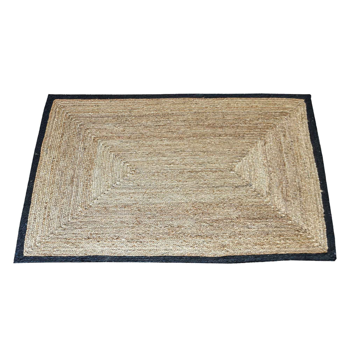 Monolith & Heart Haruno Hand-Woven Hemp & Recycled Fabric Rug, Multiple Colours