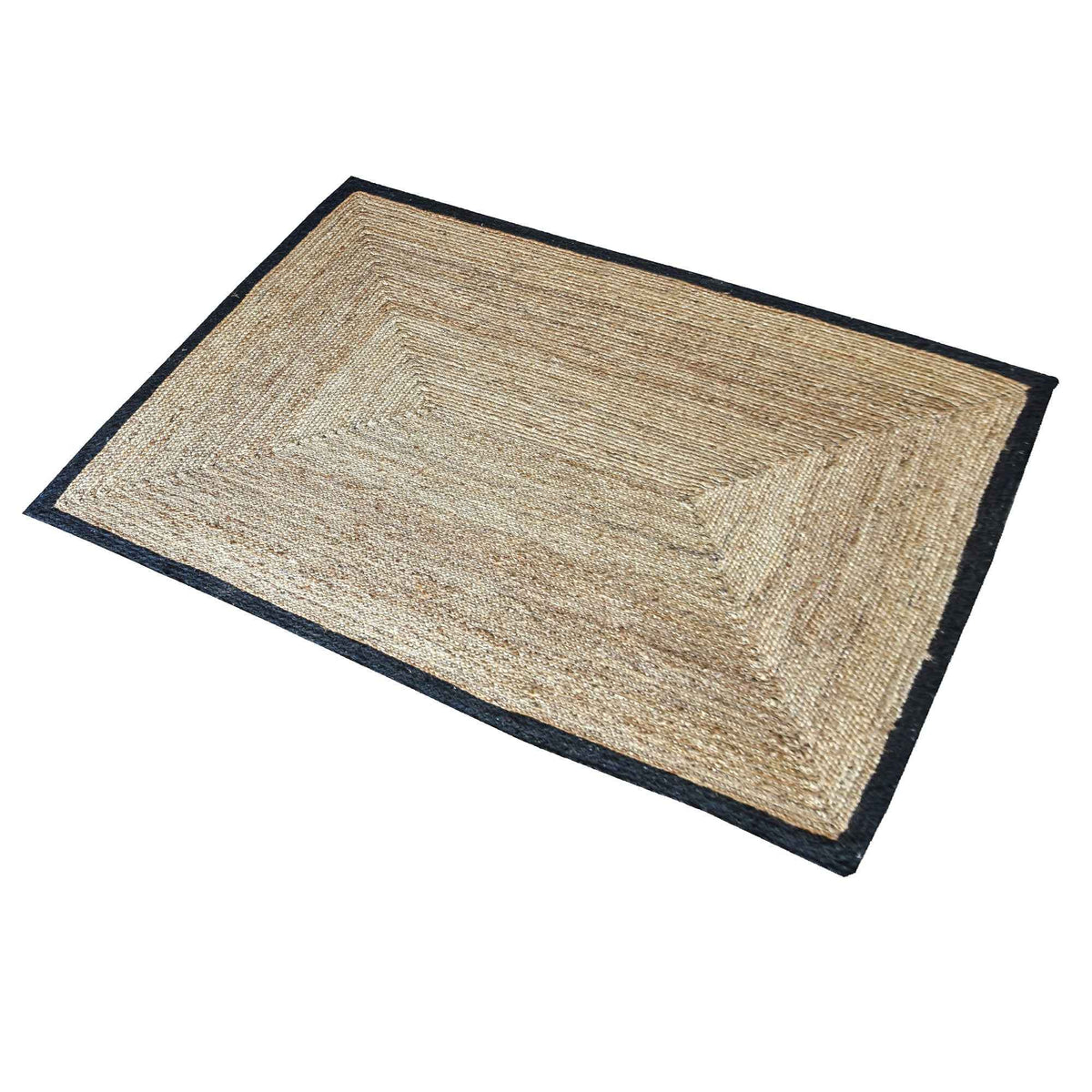 Monolith & Heart Haruno Hand-Woven Hemp & Recycled Fabric Rug, Multiple Colours