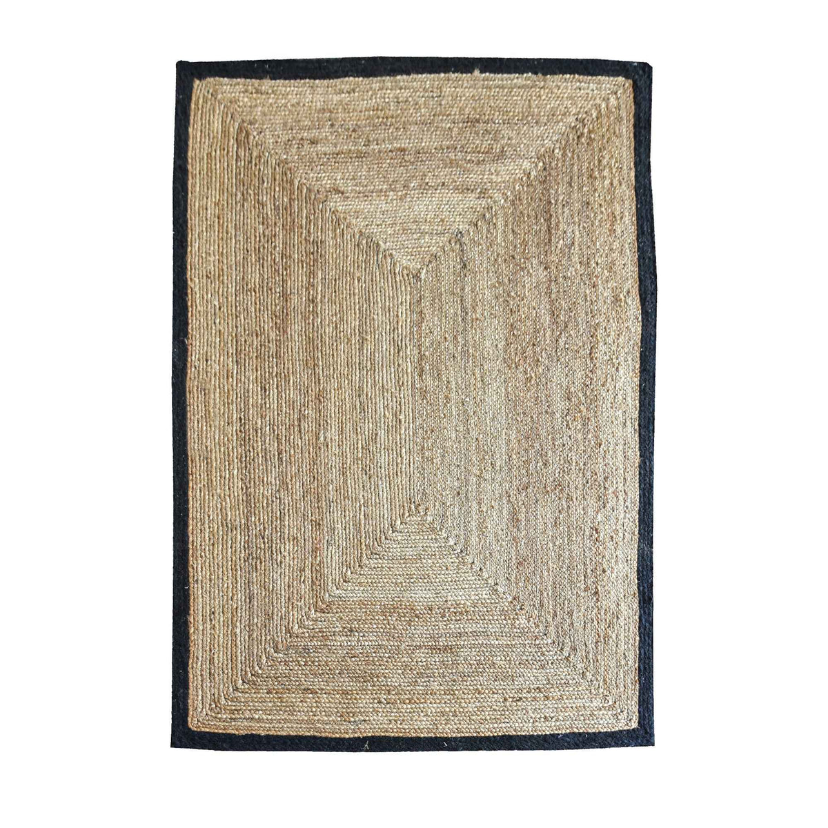 Monolith & Heart Haruno Hand-Woven Hemp & Recycled Fabric Rug, Multiple Colours
