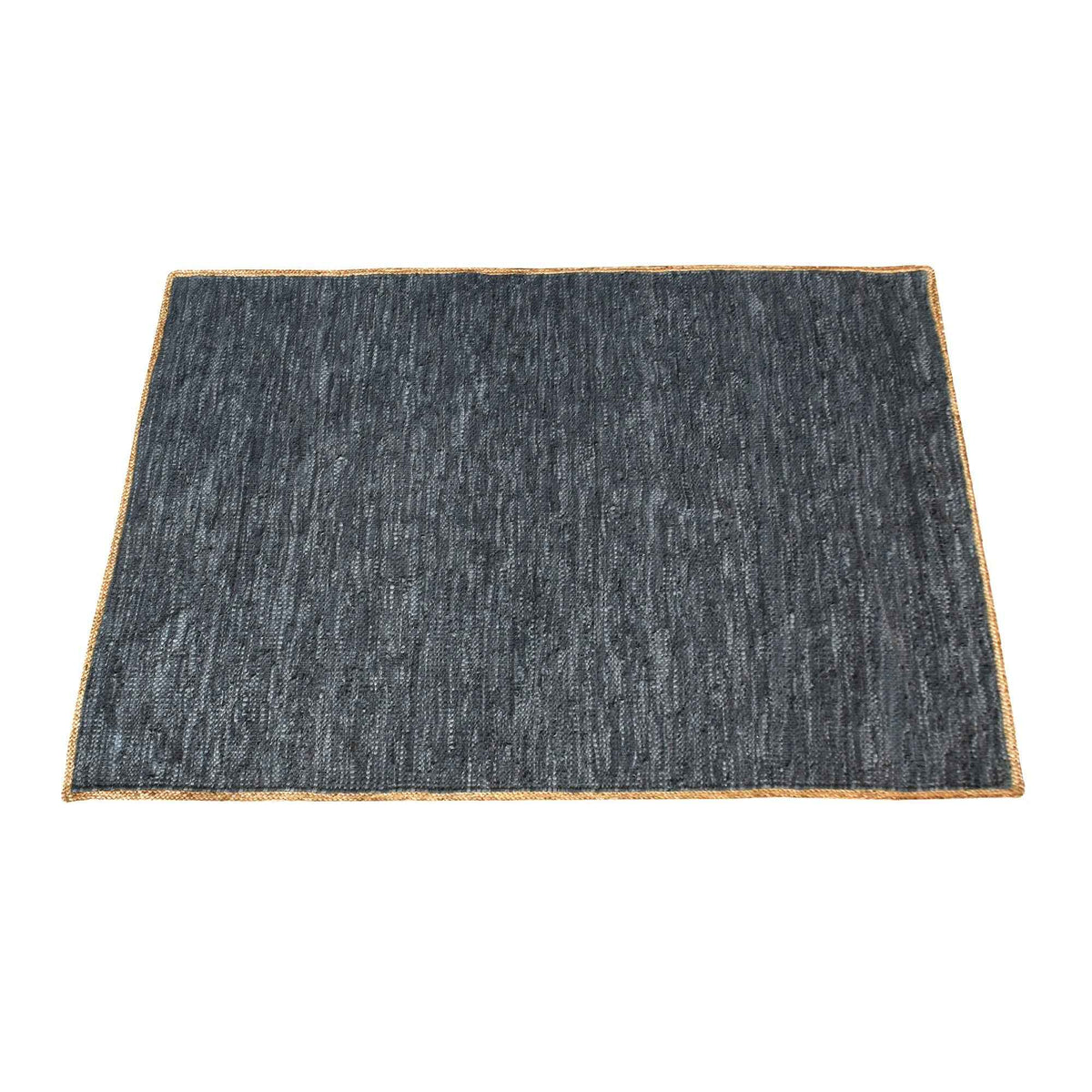 JACMEL RUG - HEMP/ LEATHER