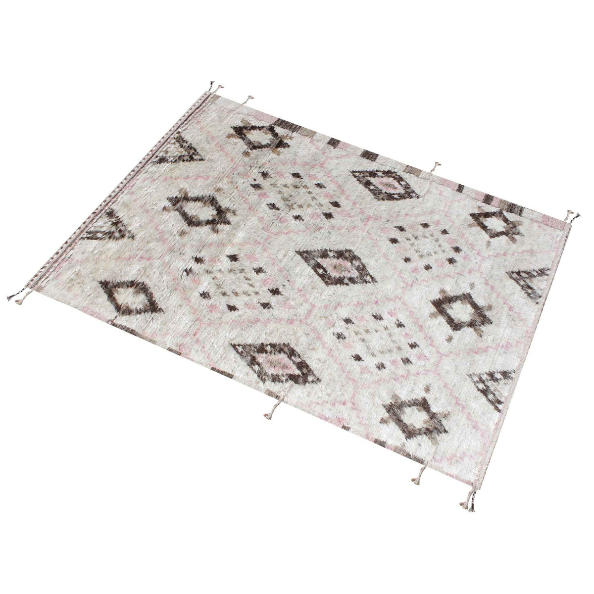 NERAKA RUG - WOOL VISCOSE BLEND