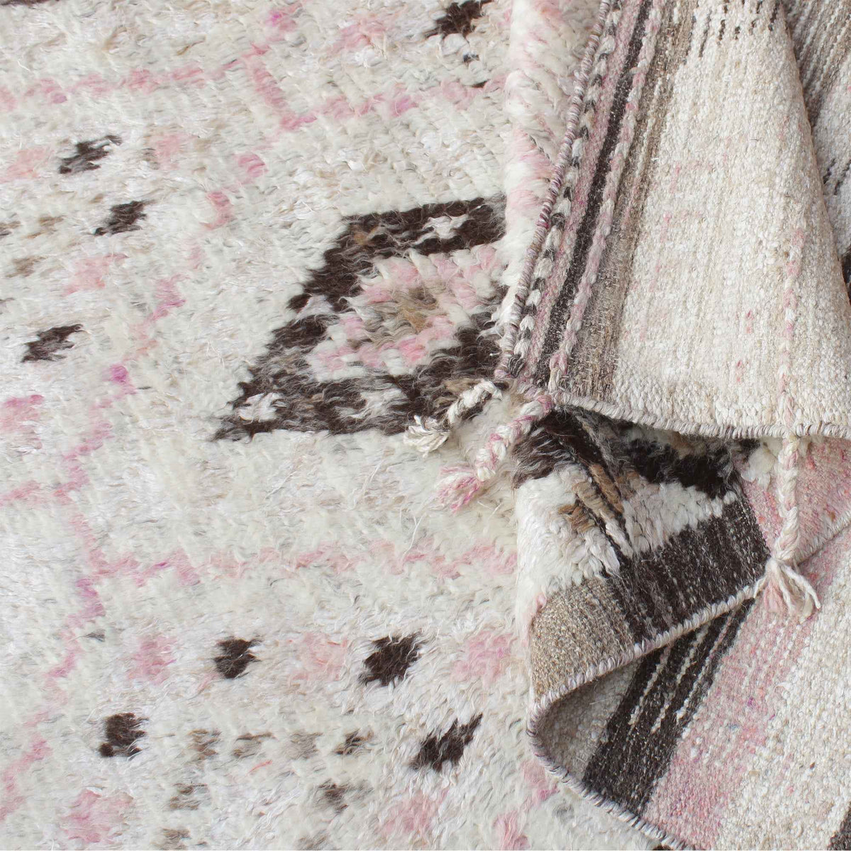 NERAKA RUG - WOOL VISCOSE BLEND