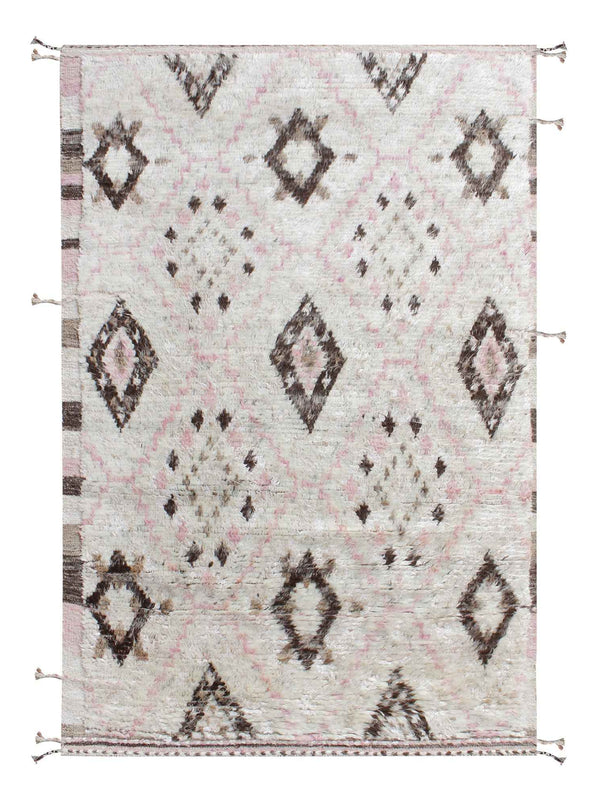 NERAKA RUG - WOOL VISCOSE BLEND