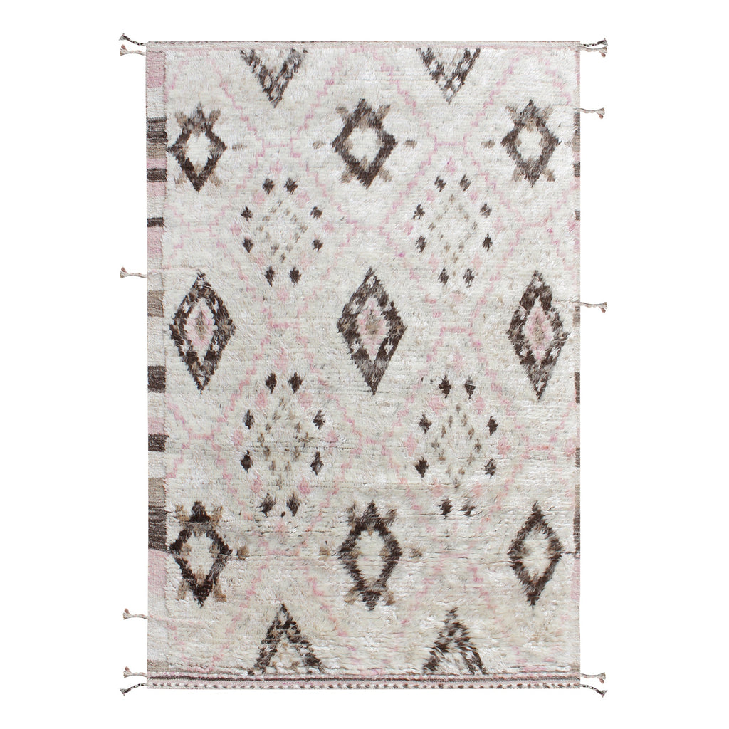 Area Rug, Bedroom Rug, Living Room Rug, Living Area Rug, Indian Rug, Office Carpet, Office Rug, Shop Rug Online, Wool Viscose Blend, Multi, Hand knotted, All Cut, tribal