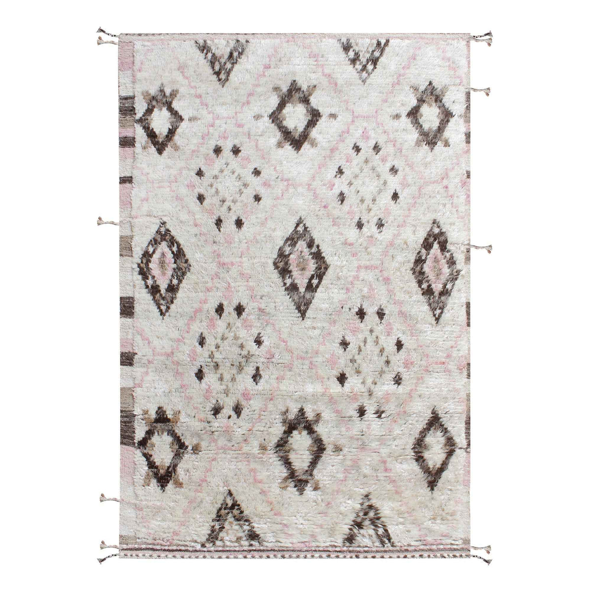 NERAKA RUG - WOOL VISCOSE BLEND