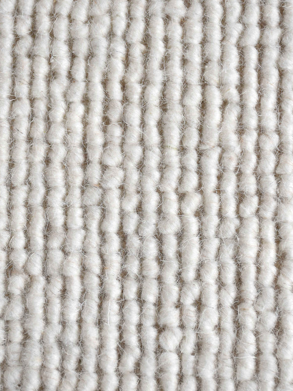 NOUVILLE RUG - WOOL - IVORY - HANDWOVEN