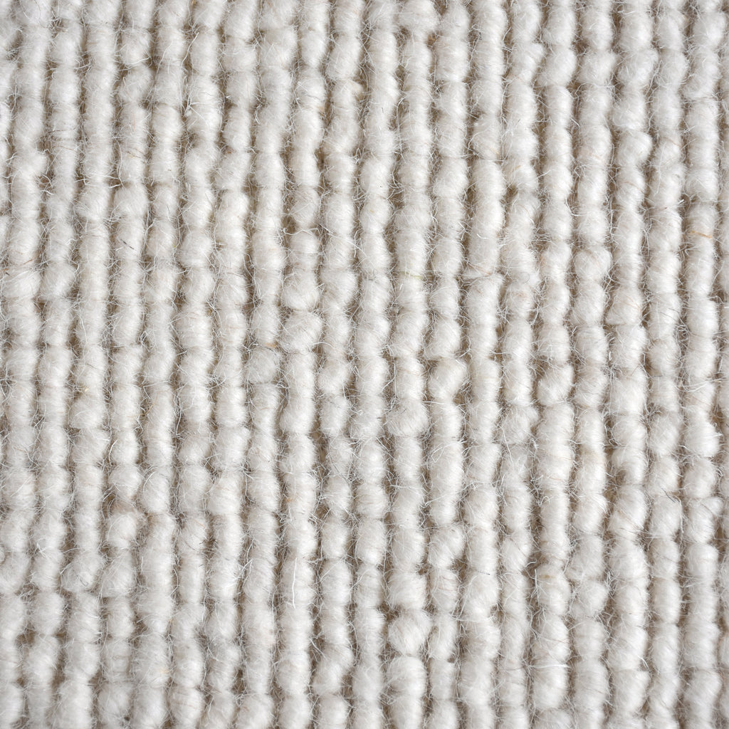 NOUVILLE RUG - WOOL - IVORY - HANDWOVEN