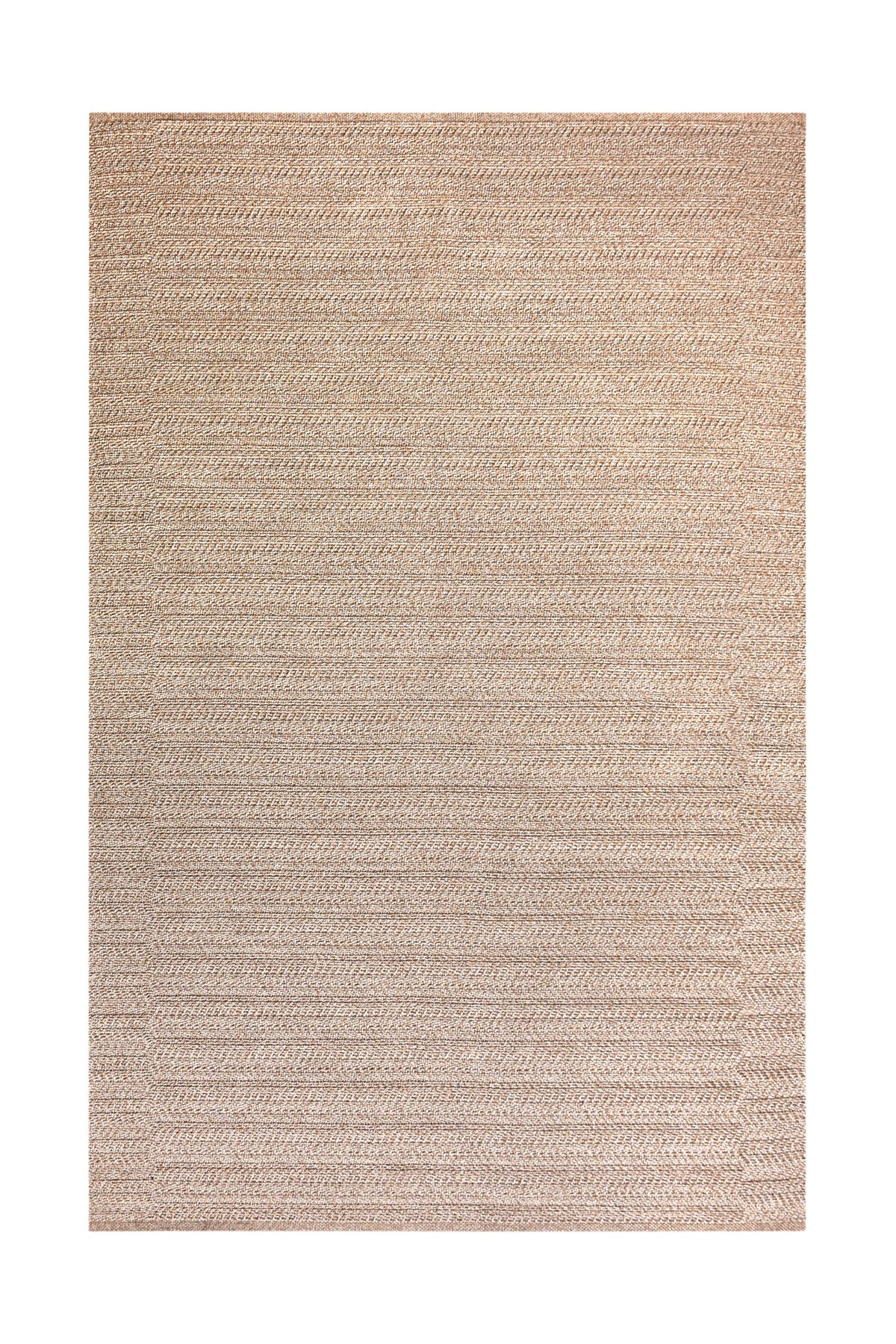 Monolith & Heart Orinoco Hand-Woven Recycled Polypropylene Rug, Beige