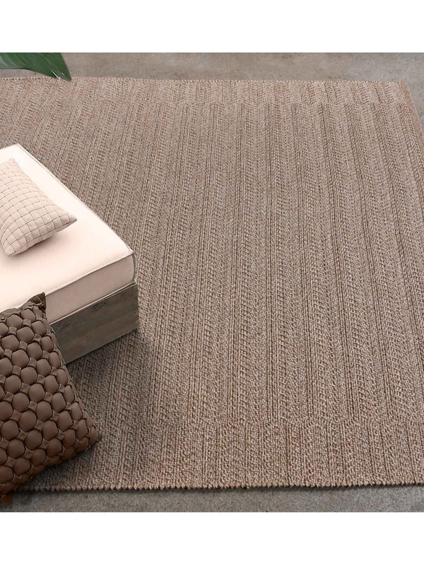 ORINOCO RUG - BEIGE- HAND WOVEN - POLYPROPYLENE
