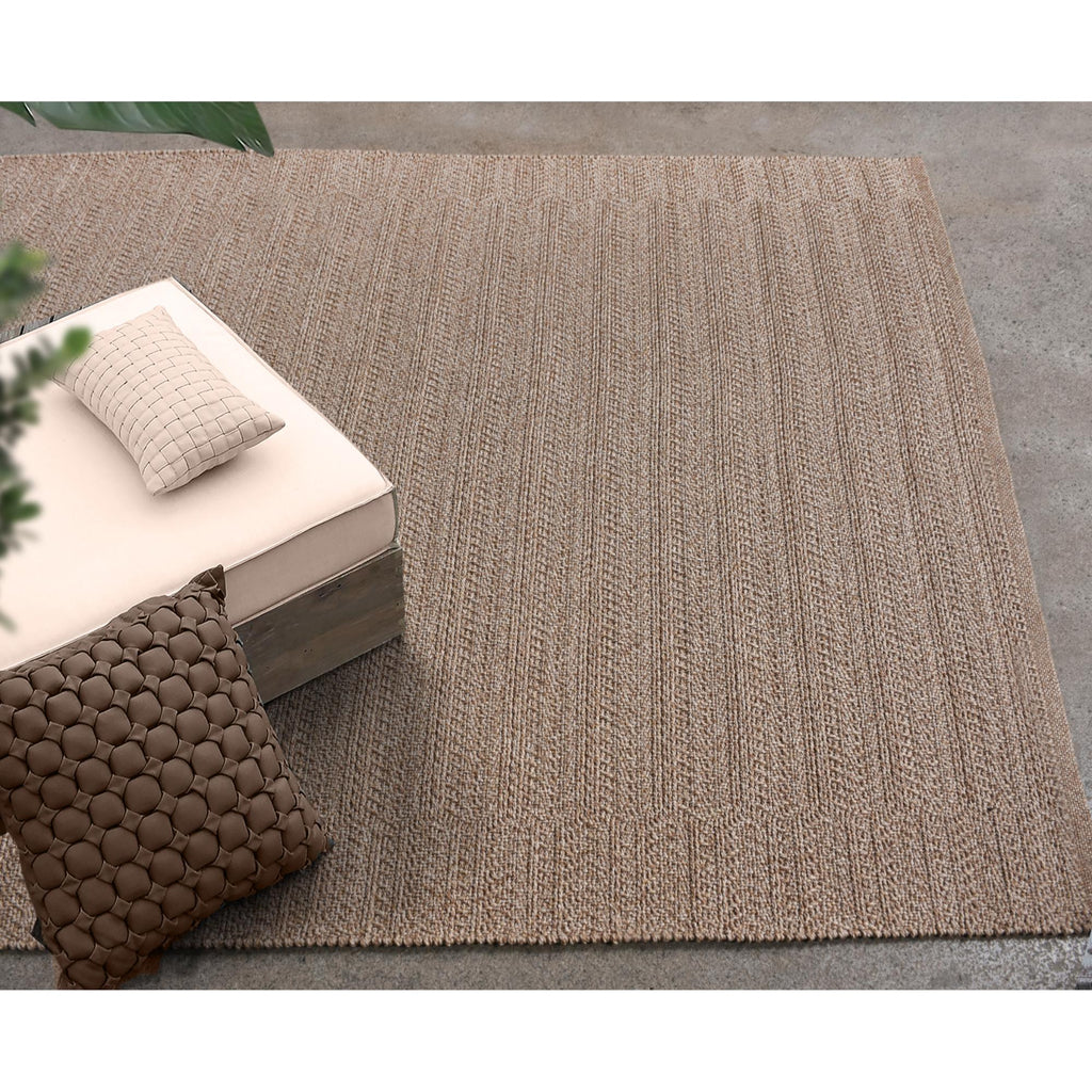 ORINOCO RUG - BEIGE- HAND WOVEN - POLYPROPYLENE