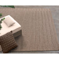 ORINOCO RUG - BEIGE- HAND WOVEN - POLYPROPYLENE