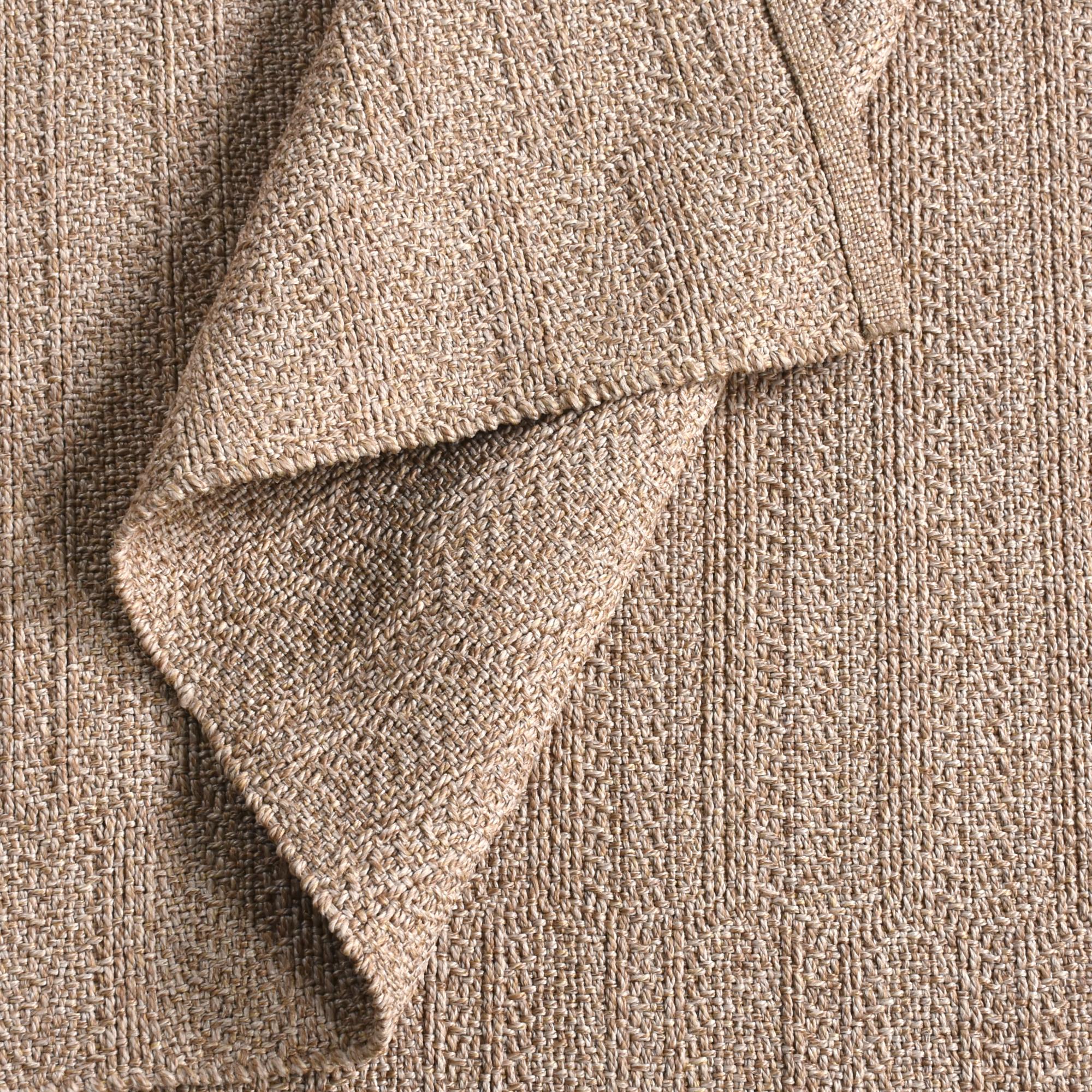 ORINOCO RUG - BEIGE- HAND WOVEN - POLYPROPYLENE