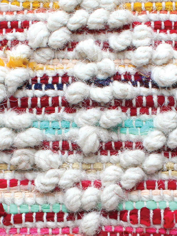 TIMSON RUG - WOOL/ RECYCLED FABRIC