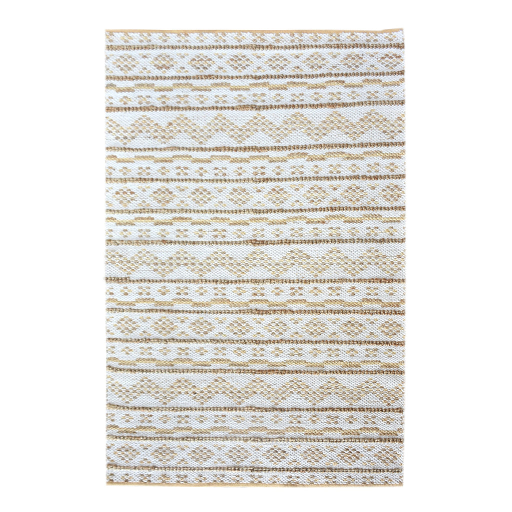 Area Rug, Bedroom Rug, Living Room Rug, Living Area Rug, Indian Rug, Office Carpet, Office Rug, Shop Rug Online, Hemp, Cotton, Natural White, Gold, Geometrical