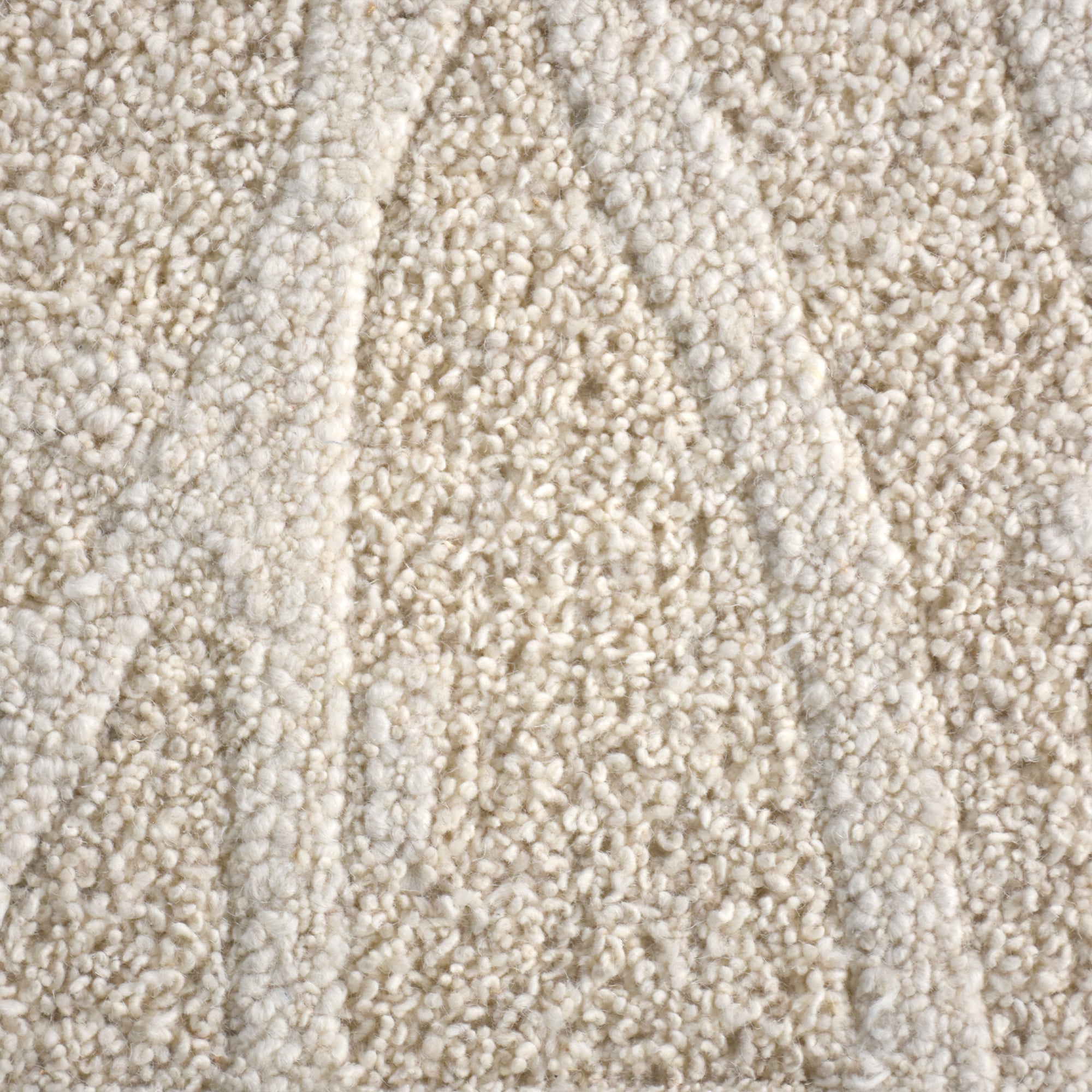 VLASINA RUG - WOOL - IVORY - HAND WOVEN, OVER TUFTED